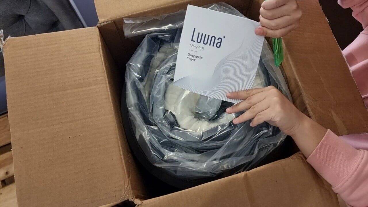 luuna colchon en caja